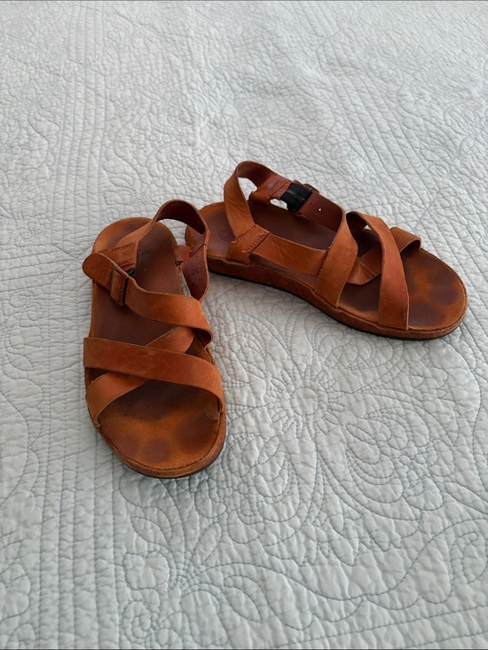 Chaco Shoes - Chaco Women's Wayfarer Brown Leather Sport Sandals